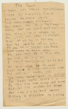 Not sure of the date of this gem but the handwriting looks rather juvenile.