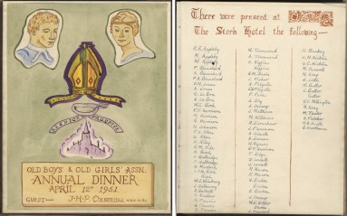 Title page for the 1951 dinner.