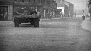 Corporation Street and the "baddies" lorry.