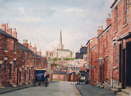 The Minerva Inn on the corner of Paddock Lane and Union Street.