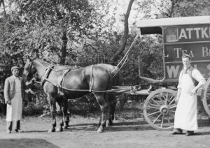 The company vehicle.