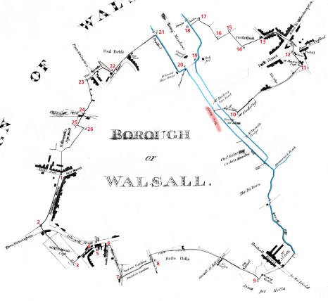 1814 map of Walsall copy