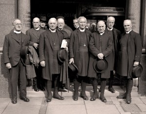 Members of the Diocesan Conference held at the Co-op in Ocotber 1929.