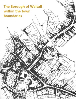 This map from 1813 shows the town itself within the Borough boundary.
