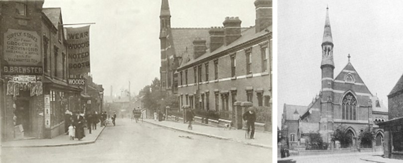 Corporation St and church