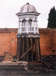 One of the two towers that looked down on Chuckery Senior Schools for over 96 years.
