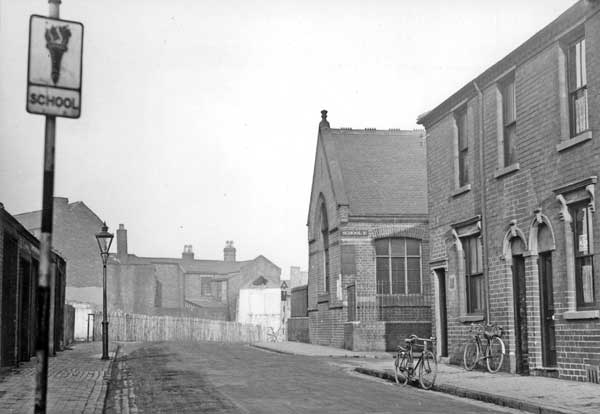 The Wisemore Schools building, c.1937.
