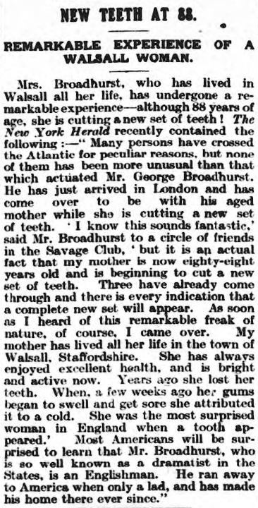 Walsall Advt3 17-6-1911